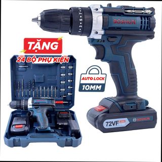 Trọn bộ 2 pin + tặng bộ phụ kiện 24 món