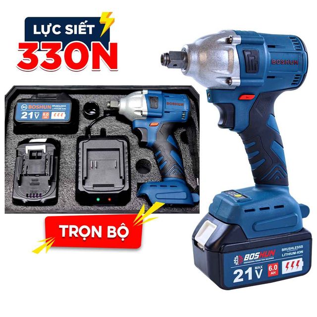 Máy siết bulong đa năng Boshun BS-IW330N